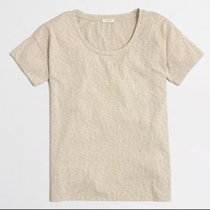 J. Crew Factory Cotton Drop-Shoulder T-shirt